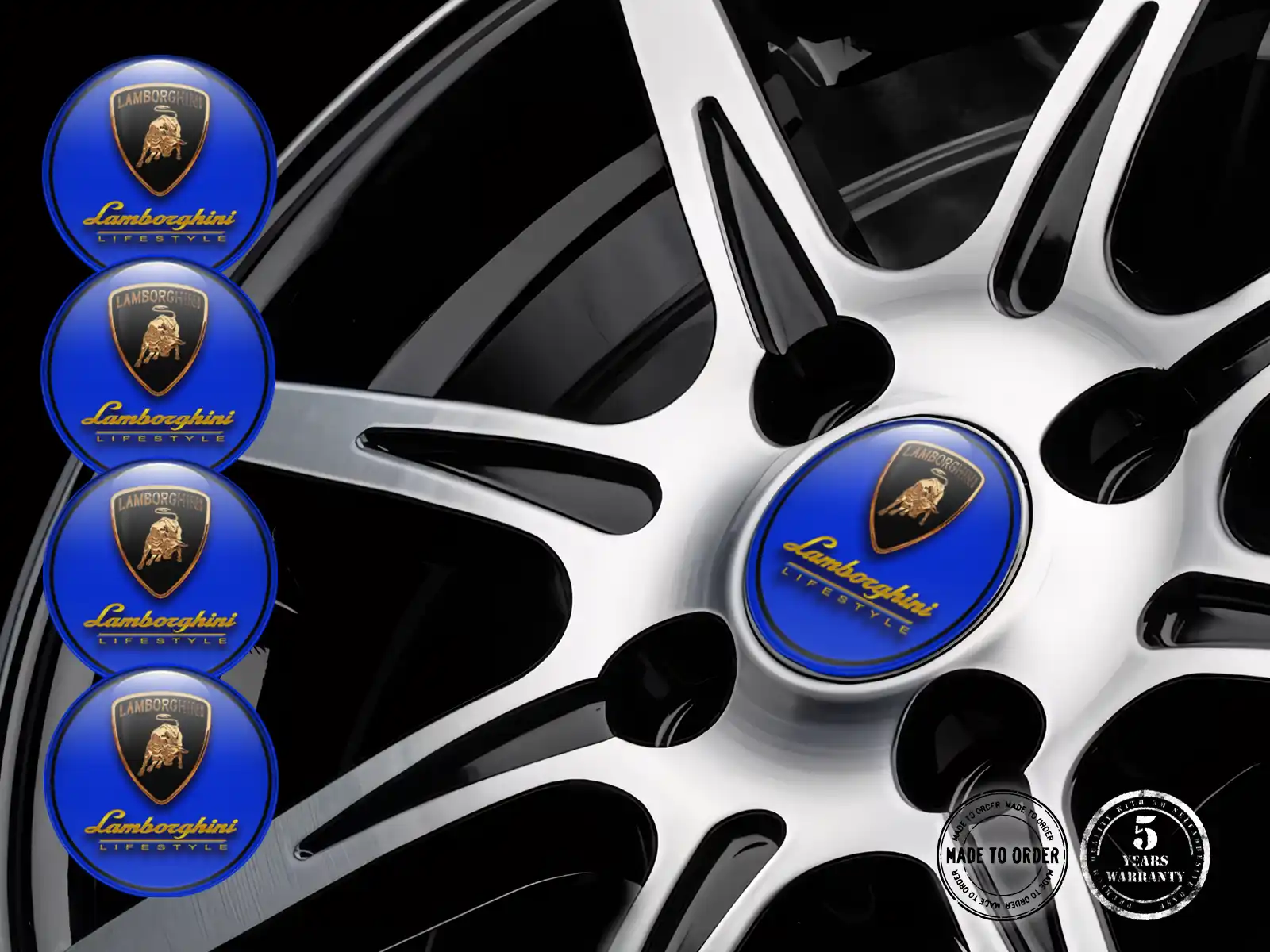 Lamborghini Aufkleber Dome Edition Harz Emblem Labels